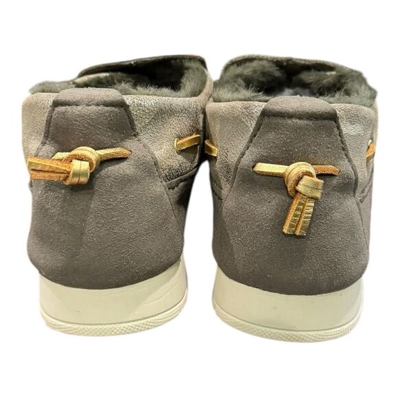 Sperry Women's Moc-Sider Metallic Camo Olive Slip-on Loafers 9.5 - Picture 5 of 6